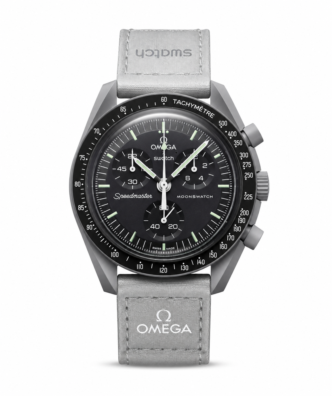 Moonswatch omega x swatch (grey,black)