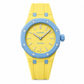 D-sport yellow baby blue watch with strap