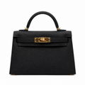 Hermes mini Kelly black AAA quality