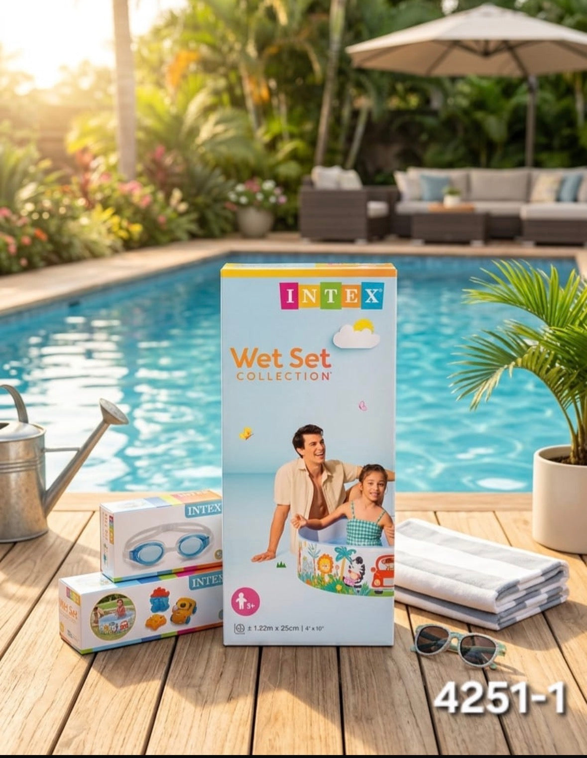 Wet set collection pool 244cm
