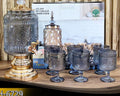 Glass dispenser with cups