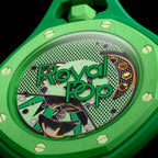 Swatch X AP(GREEN EIGHT) (automatic 100% ceramic)+Free strap