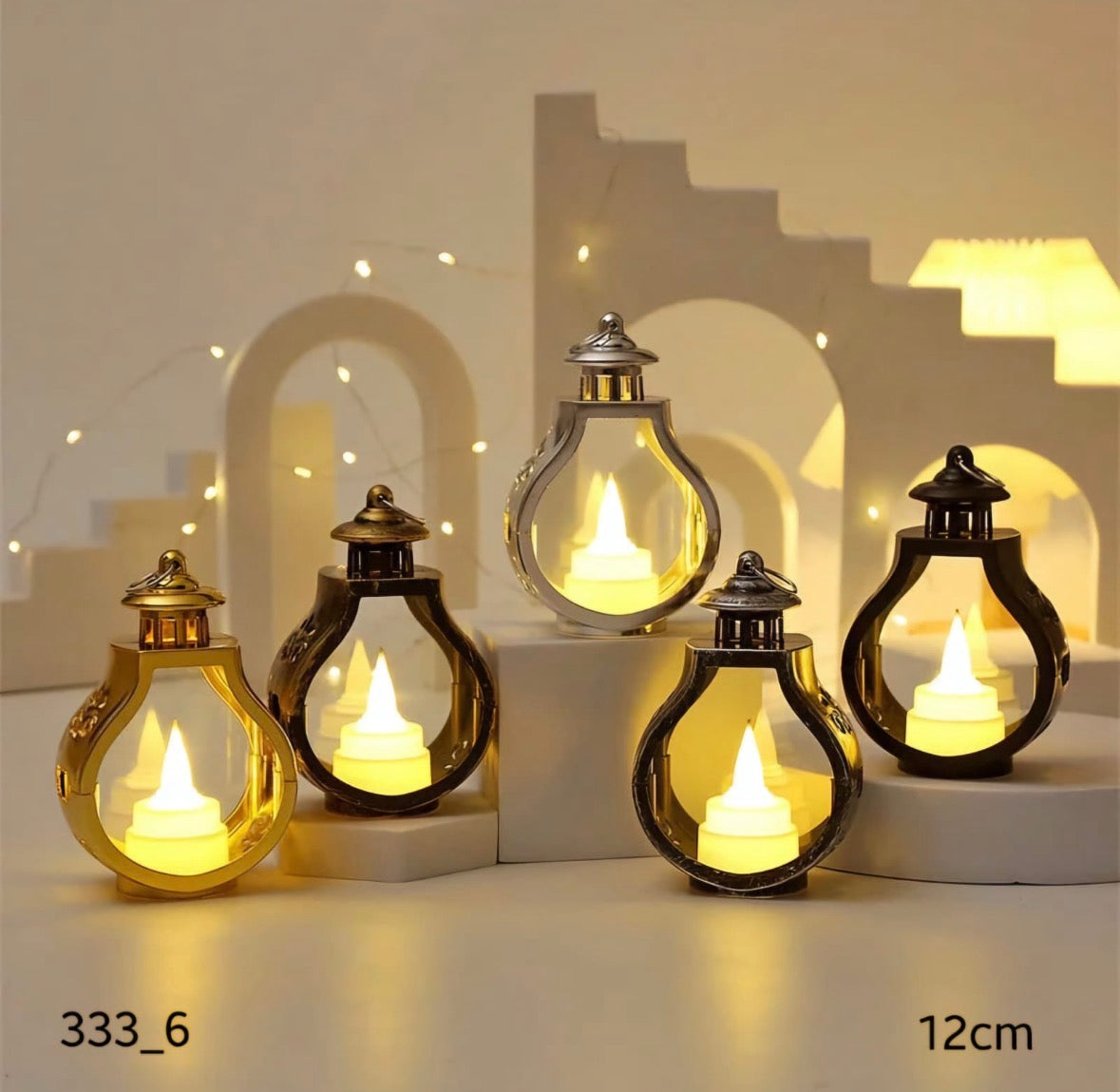12 lanterns