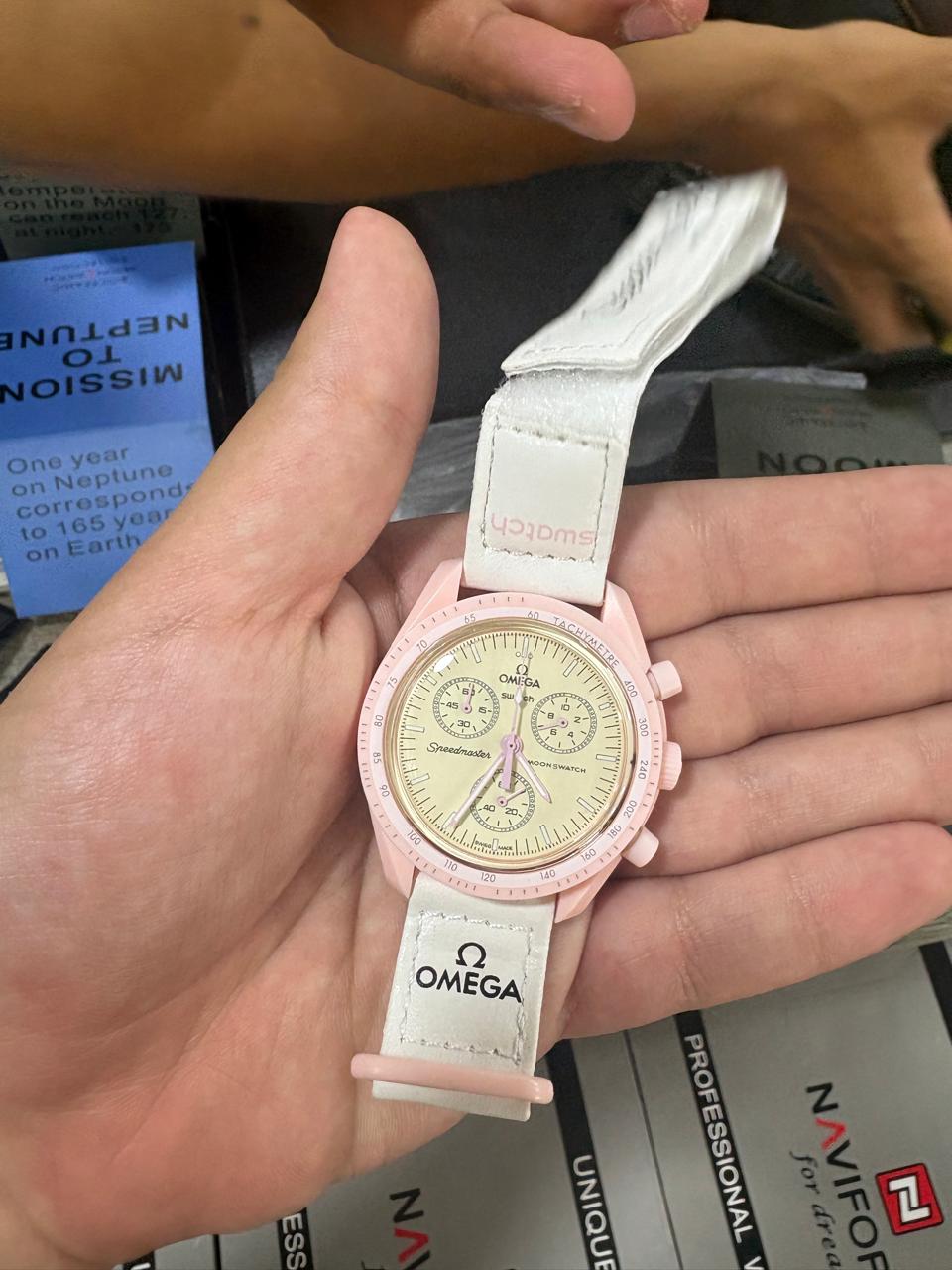 omega x swatch mission to Venus 5A