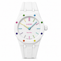 D-sport white watch with strap