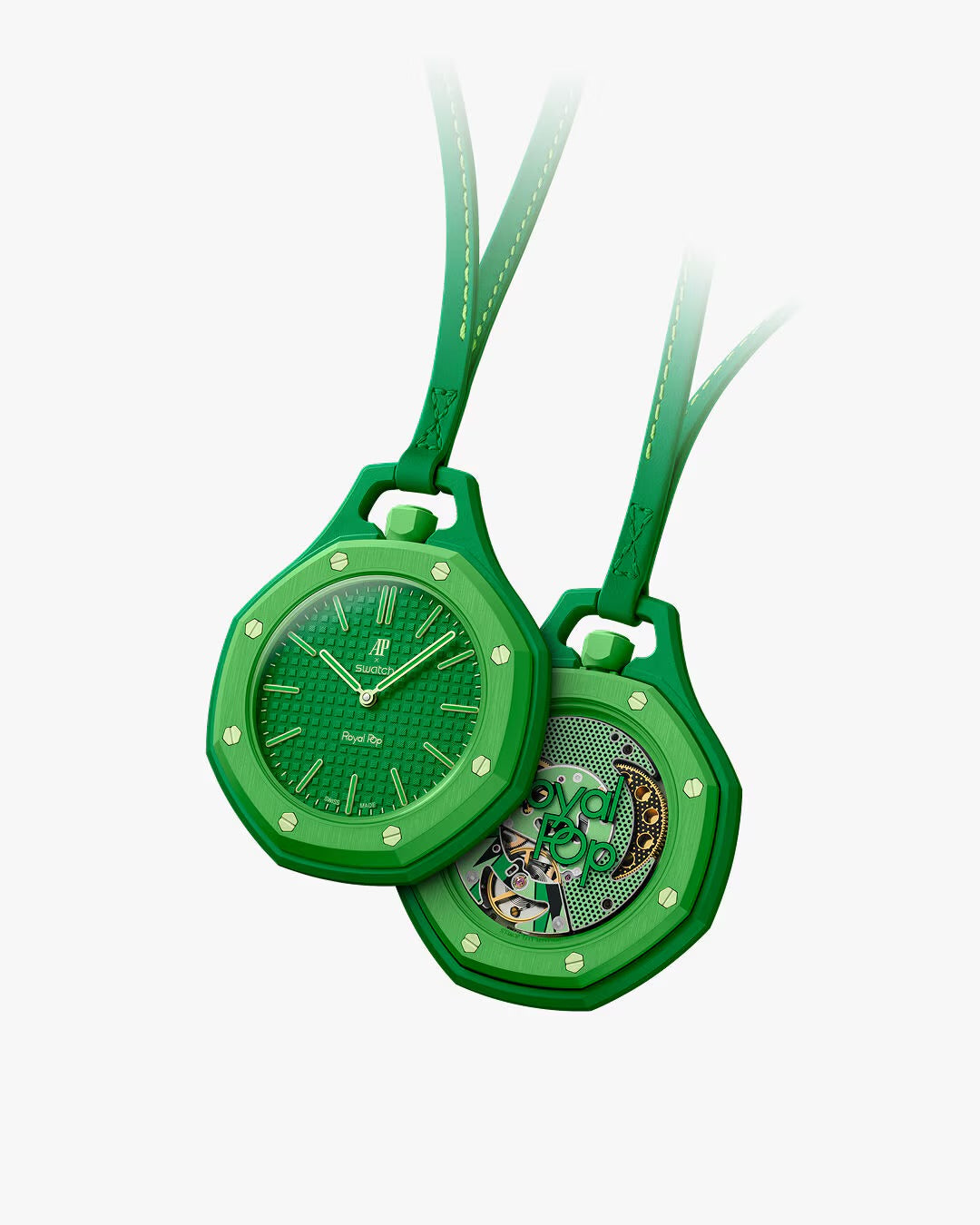 Swatch X AP (original)(GREEN EIGHT)