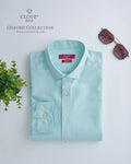 Oxford Cotton Shirt (No Pocket) -mint green