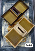 Tray with tissue box
