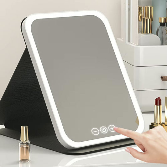 LED desktop makeup mirror