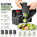 Multi function electric handheld food chopper