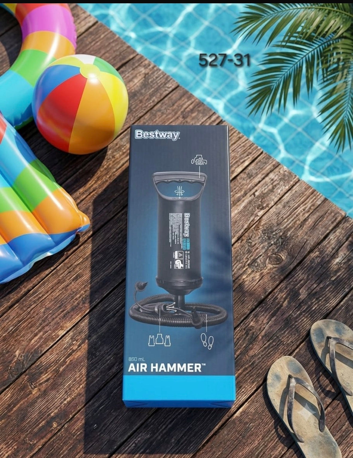 Air hammer pump