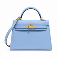 Hermes mini Kelly baby blue 3A