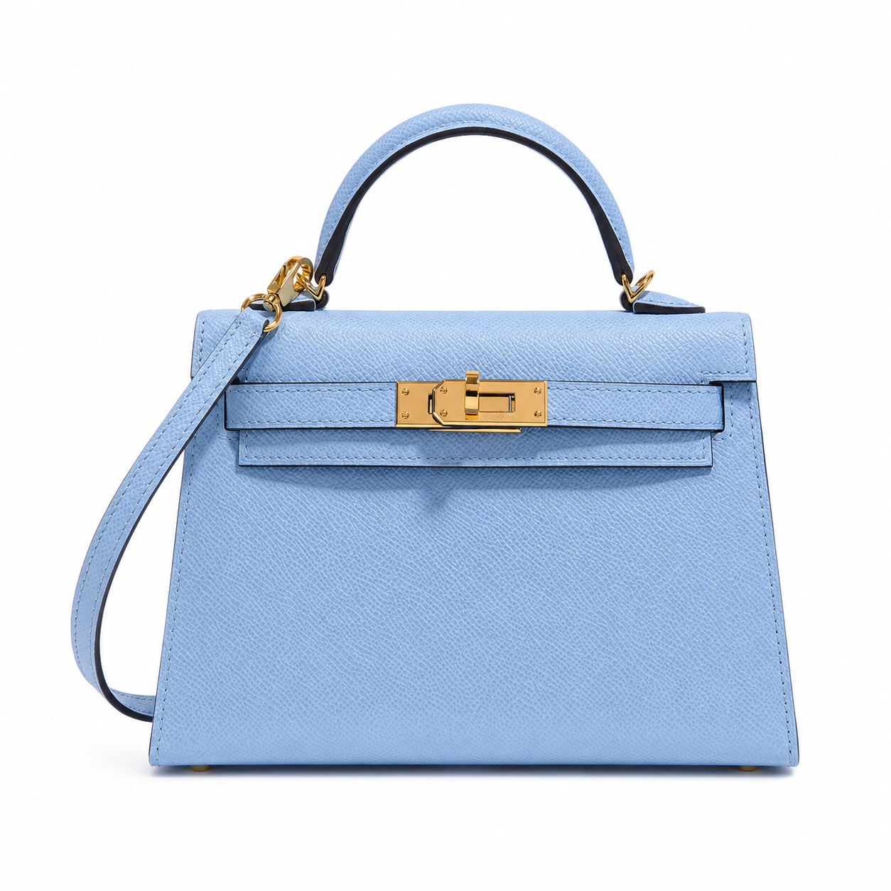 Hermes mini Kelly baby blue 3A