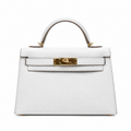 Hermes mini Kelly white AAA quality