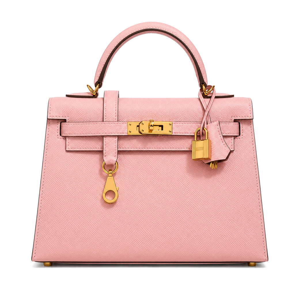 Hermes mini kelly pink AAA quality