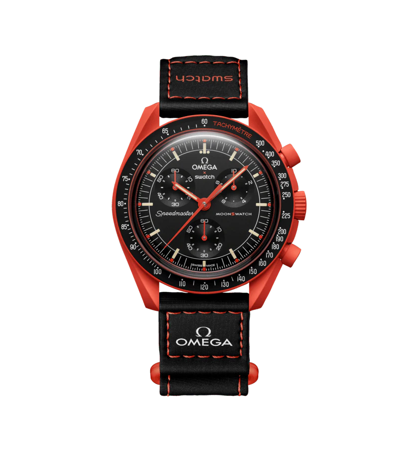 omega x swatch mission to earth lava 3A (No package)