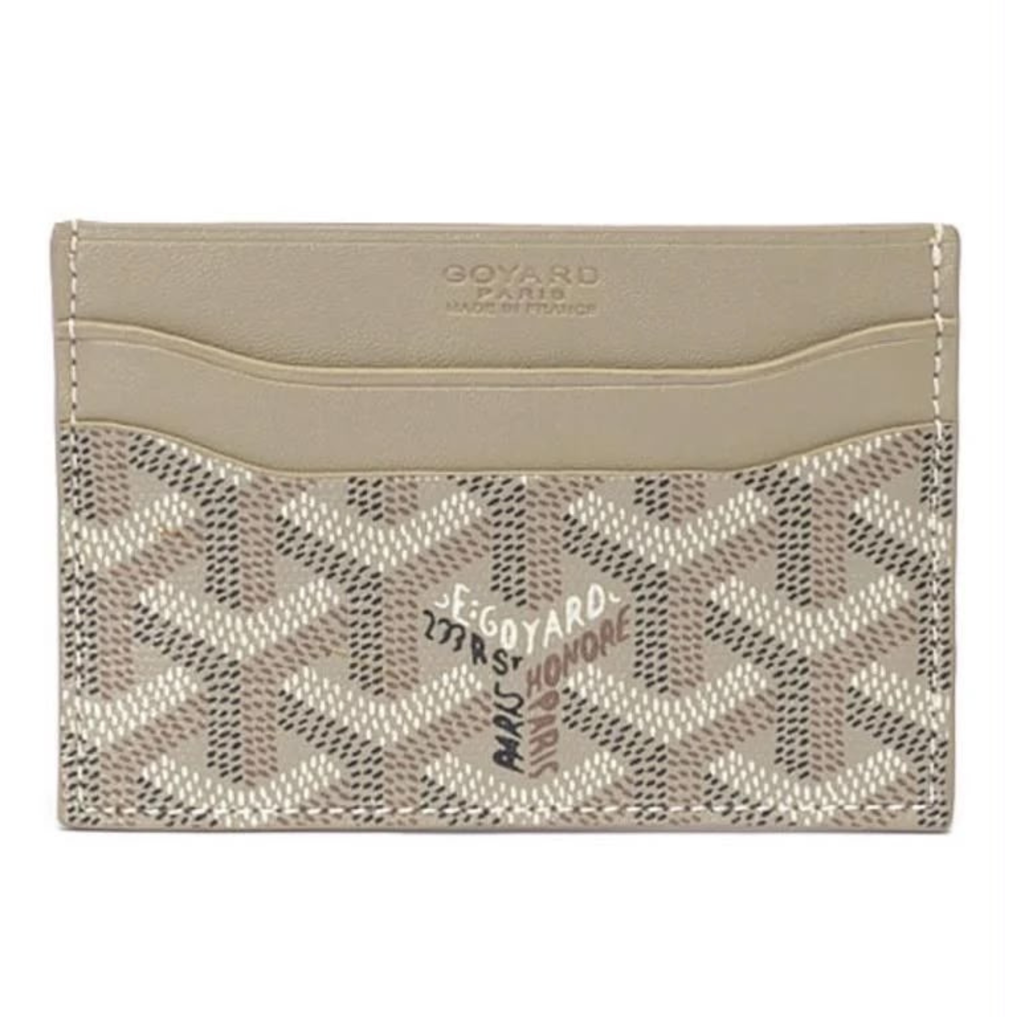Goyard biege wallet