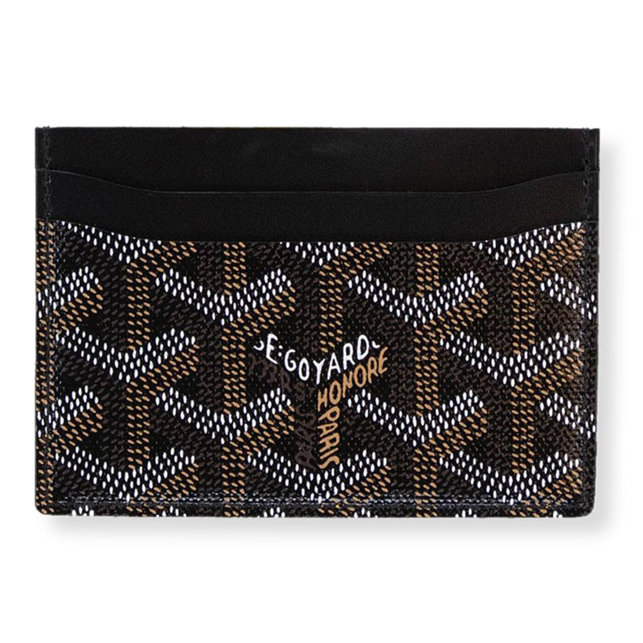 Goyard black wallet